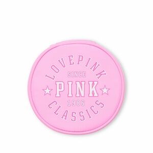 VS PINK Round Jewelry Case with Zipper